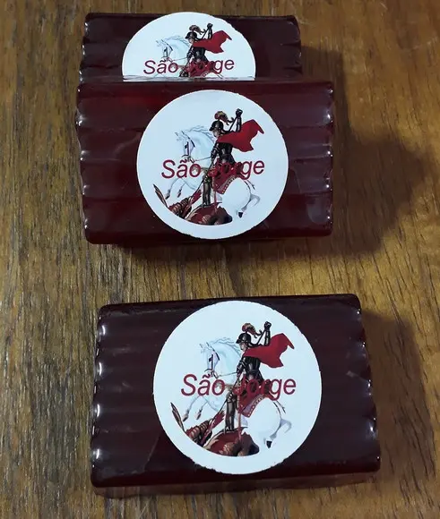 São Jorge - Linha Orixá Médio - 100% Natural