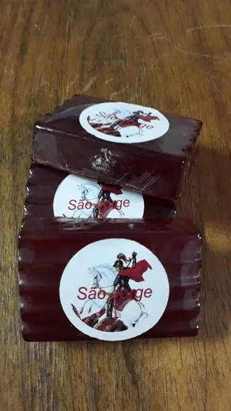 São Jorge - Linha Orixá Médio - 100% Natural