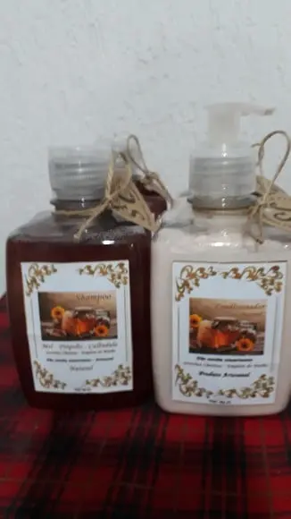 Shampoo e Condicionador Natural Conjunto