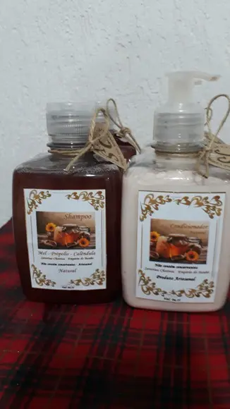 Shampoo e Condicionador Natural Conjunto