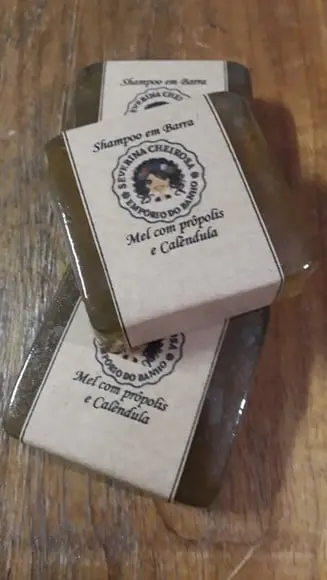 Shampoo em Barra - Calêndula com Mel e Própolis