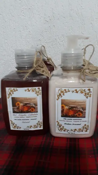 Shampoo e Condicionador Natural Conjunto