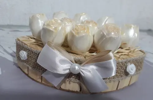 Topiara de Sabonete- Bouquet com 11 Rosas