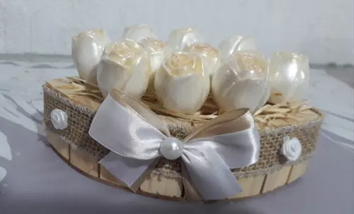 Topiara de Sabonete- Bouquet com 11 Rosas
