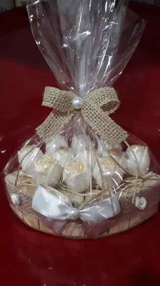 Topiara de Sabonete- Bouquet com 11 Rosas