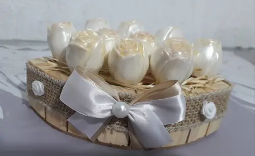 Topiara de Sabonete- Bouquet com 11 Rosas