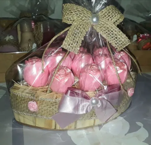 Topiara de Sabonete- Bouquet com 11 Rosas