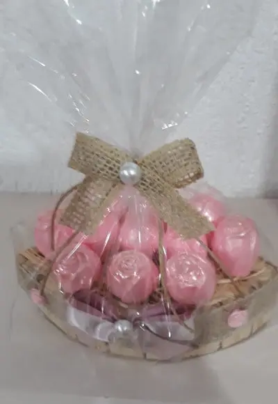 Topiara de Sabonete- Bouquet com 11 Rosas