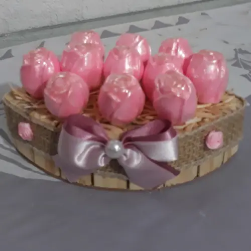 Topiara de Sabonete- Bouquet com 11 Rosas