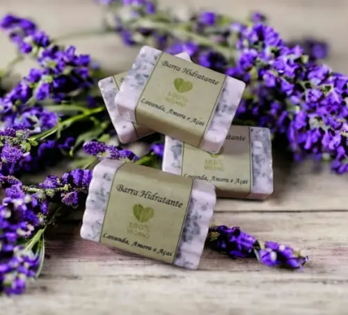 Vegano Lavanda, Sementes e Pó Açai