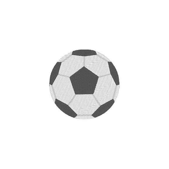Matriz de Bordado Bola de Futebol - 7cm