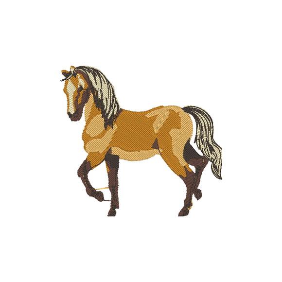 Matriz de Bordado Cavalo - Enila Designs - 6 Tamanhos