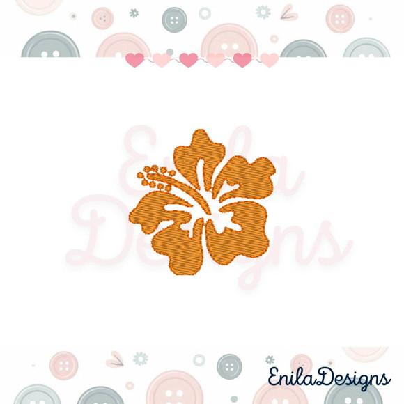 Matriz de Bordado Flor da Moana