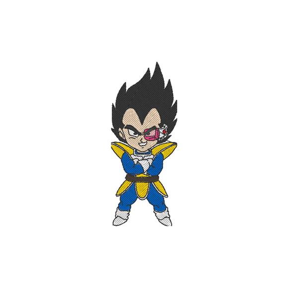 Matriz de Bordado Goku - Dragon Ball - 6 Tamanhos