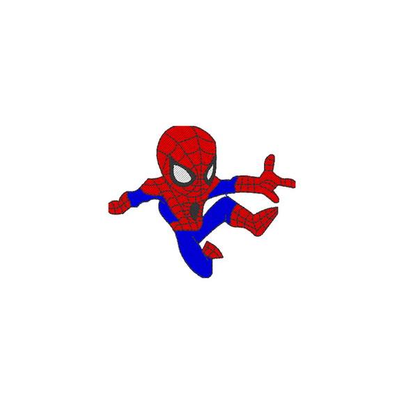 Matriz de Bordado Homem Aranha - 4 Tamanhos