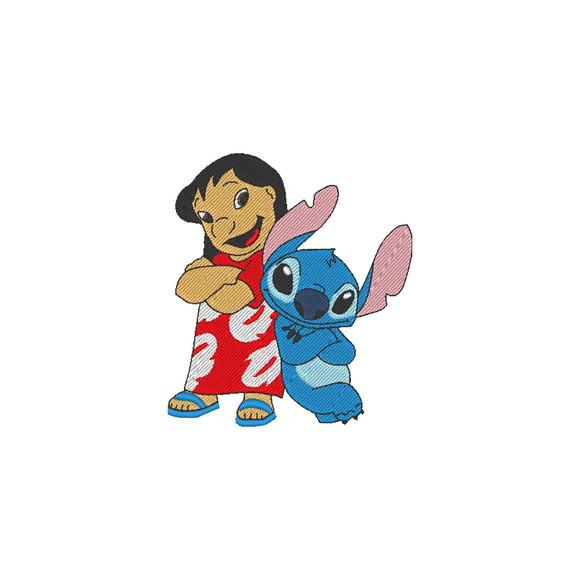 Matriz de Bordado Lilo e Stitch