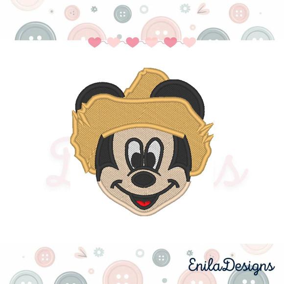 Matriz de Bordado Mickey Fazendeiro