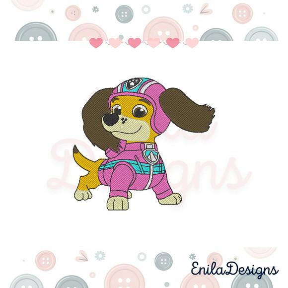 Matriz de Bordado Patrulha Canina Liberty - 4 Tamanhos