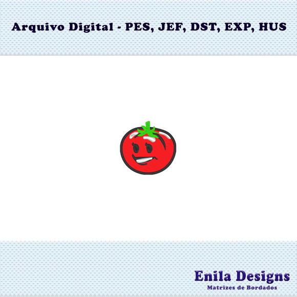 Matriz de Bordado Tomate - Casaco Capa Sobretudo Detetive