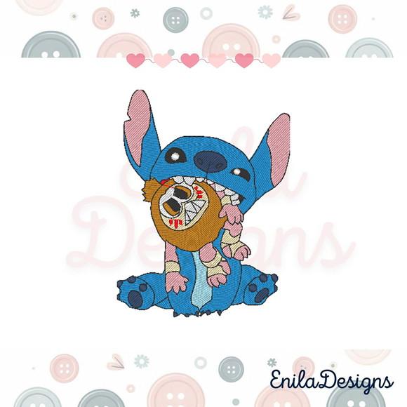 Matriz de Bordado Stitch 2025 - 3 Tamanhos