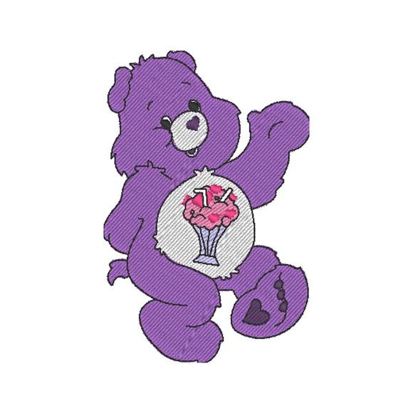 Matriz de Bordado Ursinhos Carinhosos Milkshake - 2 Tamanhos