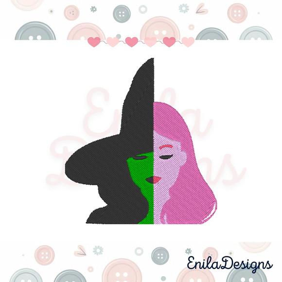Matriz de Bordado Wicked - Modelo1 - Enila Designs - 5 Taman