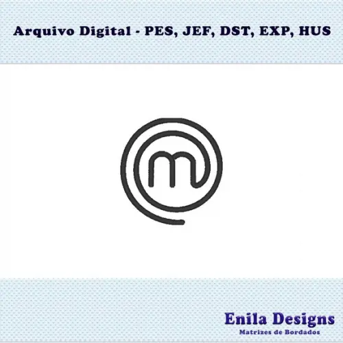 Matriz de Bordado Logo Masterchef