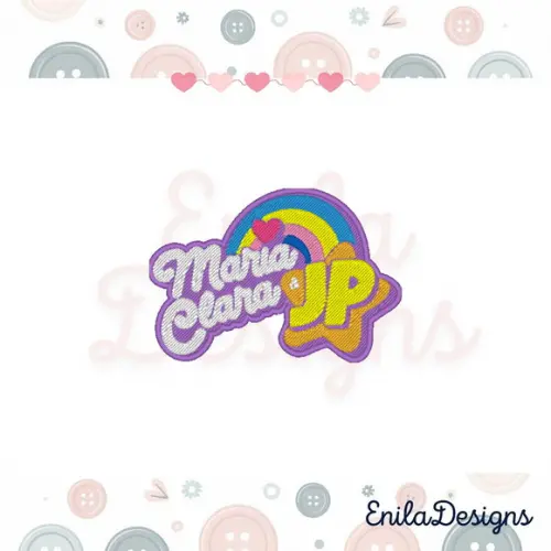 Matriz de Bordado Simbolo Mc - 3 Tamanhos