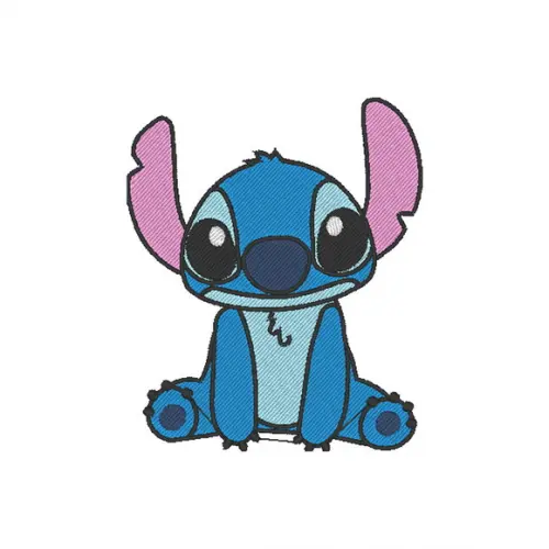 Matriz de Bordado Stitch - Modelo1 - 4 Tamanhos