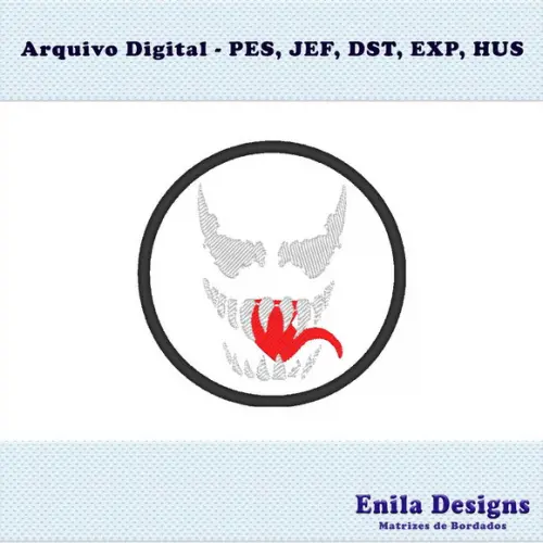 Matriz de Bordado Venom - Enila Designs