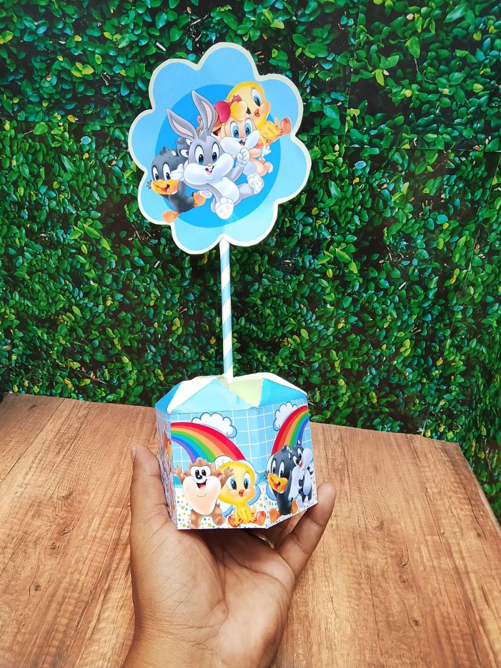 Arquivo Centro de Mesa Baby Looney Tunes 02 Studio e Pdf s/ nome