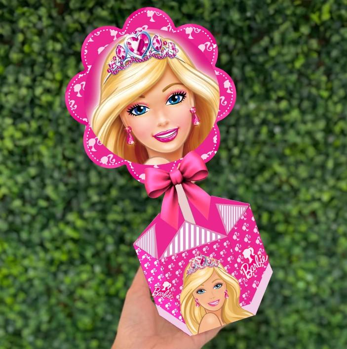 Arquivo Centro de Mesa Barbie Studio e Pdf s/ nome