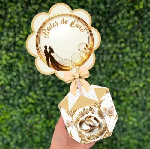 Arquivo Centro de Mesa Bodas de Ouro Studio e Pdf sem nome