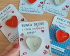 Card com Mini Vela Dia dos Namorados
