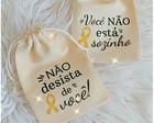Saquinho em Algodão - Setembro Amarelo