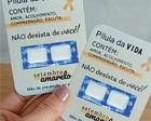 Cartão com 2 Mini Chiclets - Setembro Amarelo