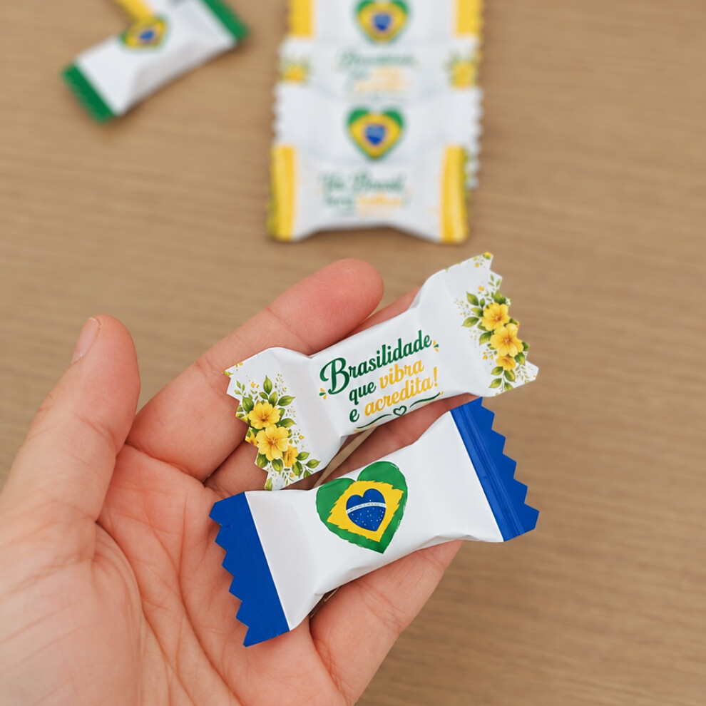 Cento de Balas Personalizadas com logo ou com a temática - Copa 