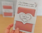 Cartão com Carteira (porta Cartão) - Dia da Mulher