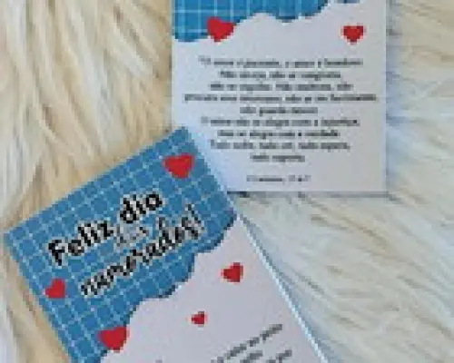 Bloco de Anotações Dia dos Namorados