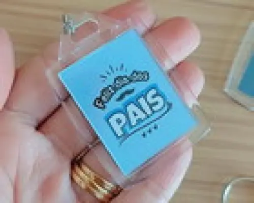 Chaveiro em Acrílico - Dia dos Pais