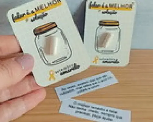 Card com Cápsula - Setembro Amarelo