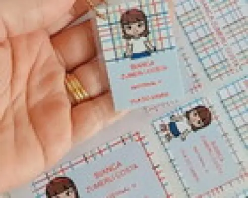 Etiqueta Escolar - Volta às Aulas