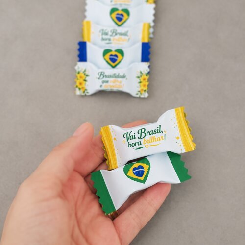 Cento de Balas Personalizadas com logo ou com a temática - Copa 