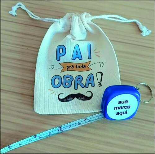 Saquinho em Algodão - Dia dos Pais