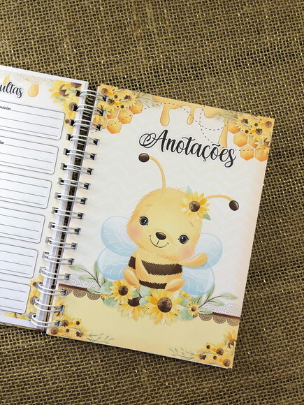 Caderneta de Saúde / Vacinação Personalizada - Abelha Fofa