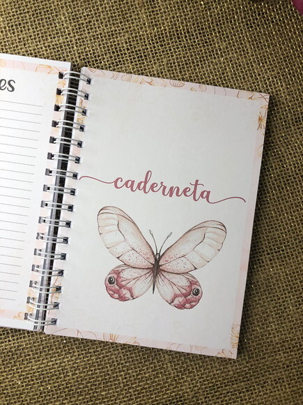 Caderneta de Saúde / Vacinação Personalizada - Borboletas