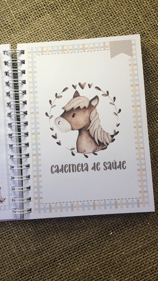 Caderneta de Saúde / Vacinação Personalizada - Cavalinho