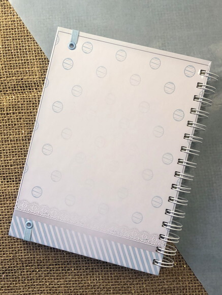 Caderneta de Saúde / Vacinação Personalizada - Clean Azul