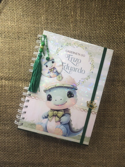 Caderneta de Saúde / Vacinação Personalizada - Dinossauro