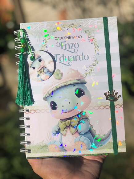 Caderneta de Saúde / Vacinação Personalizada - Dinossauro